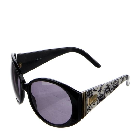 2 ITEM BUNDLE - Gucci Oversized Sunglasses - Gucci Stiletto Heels - Black - 7.5 - Picture 12 of 14